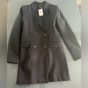 Stradivarius black blazer dress, never worn